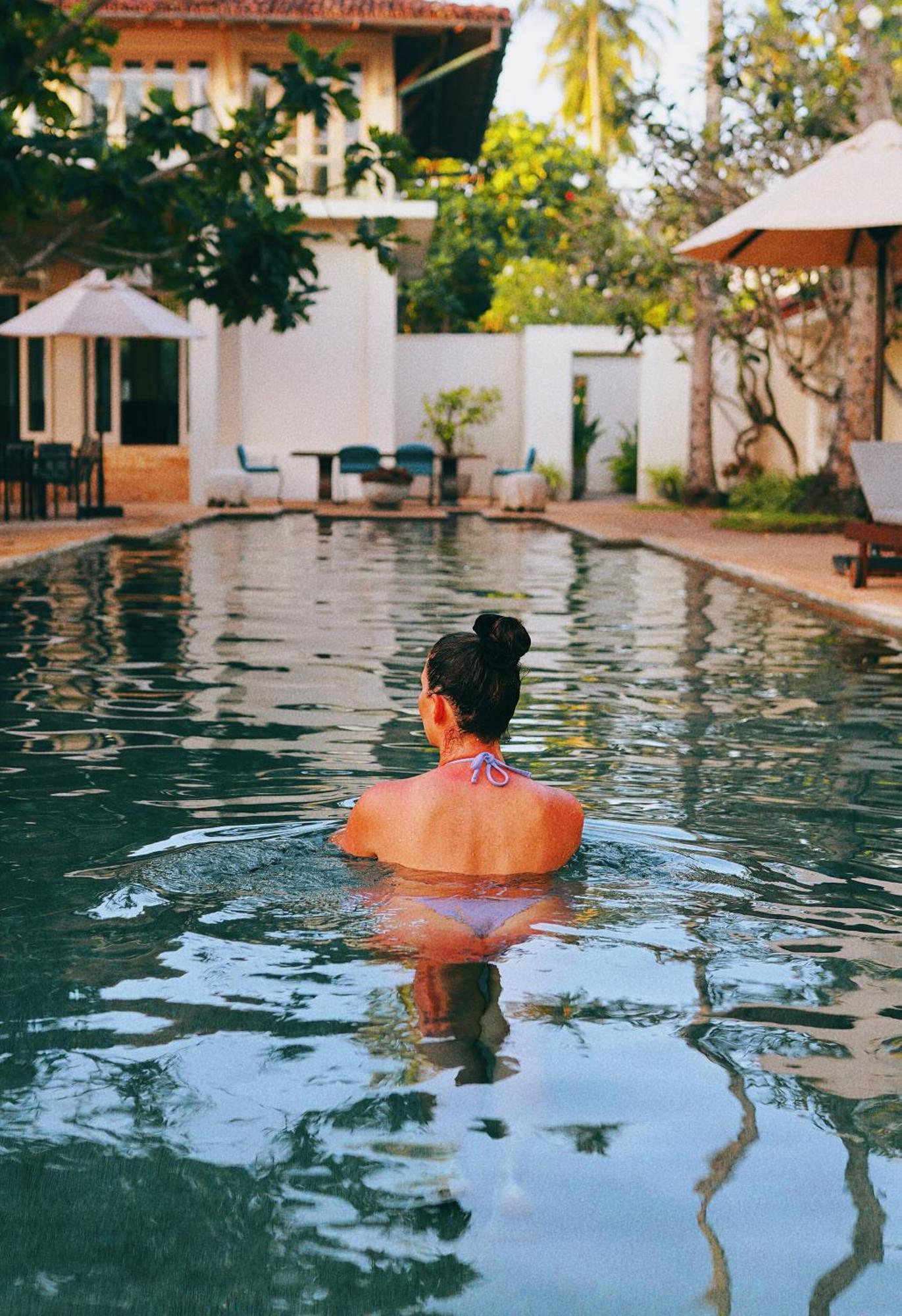 Elysium Hotel Unawatuna Buitenkant foto